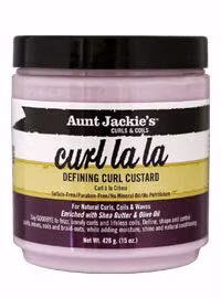 Aunt Jackie's Curl La La – Defining Curl Custard 15 oz